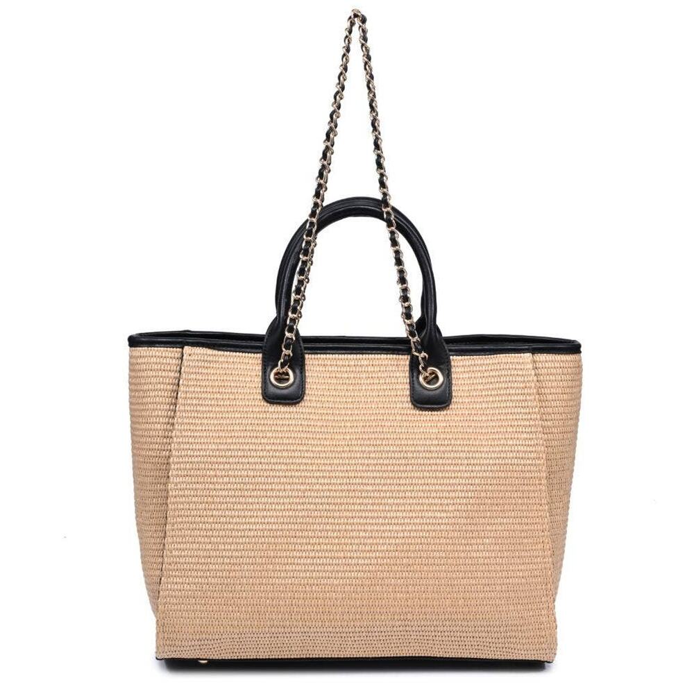 Jaxon Tote – Natural Black